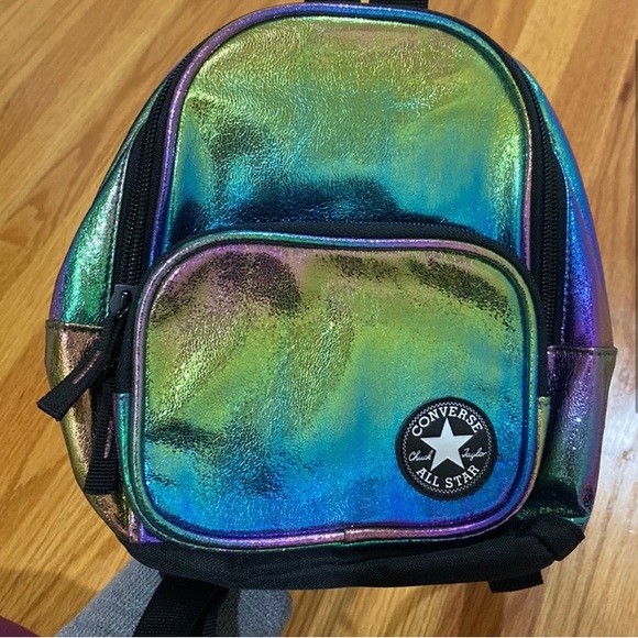 NWT Converse rainbow small/mini backpack - Picture 4 of 6